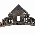 CRAFTYKART Wooden Wall Hanging Key Holder- Big Key House