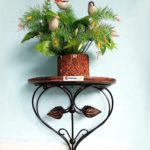 Wooden Wall Bracket Wall Hanging for Living Room (2 Leaves) for Decorative Purpose