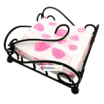 Wrought Iron Dining Table Tissue/Napkin Holder For Kitchen And Dining table Countertops