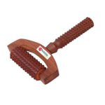 CRAFTYKART Wooden Cutter Handy Pain Relief T-Roller Massager