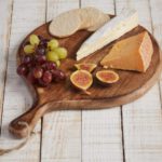 Wood Chopping Board for Kitchen | Wooden Chopping Board for mom,Wife Gift | Cutting Board for Kitchen | Round Cutting Board | Pizza Platter