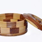CRAFTYKART Wooden Fancy Chapati Box