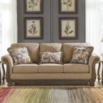 Modern Carved Premium Sofa ( Brown)