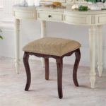 CRAFTYKART Hand-carved solid hardwood Sheesham Stool- Simple Design