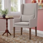 CRAFTYKART Classic Upholstered Wingback Chair